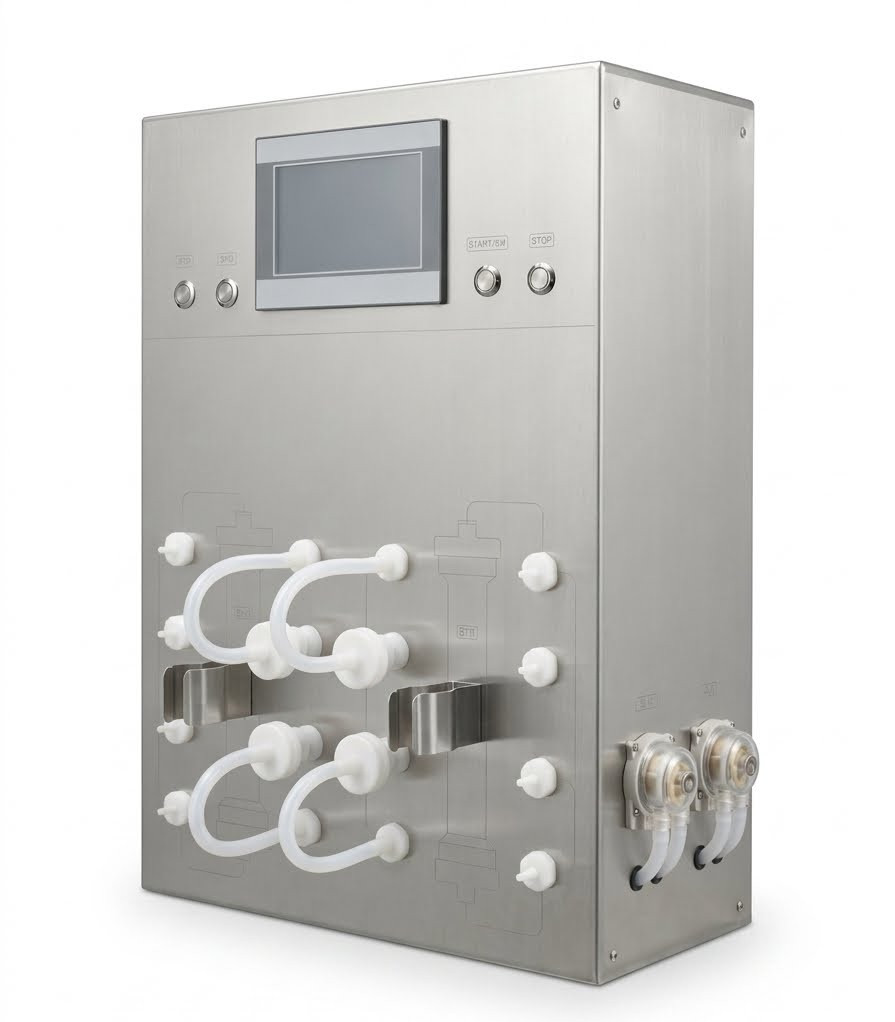 Máy rửa quả lọc máu- rửa quả lọc thận